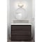 Z-Lite Lyna Vanity, 2-Light, 16 In.W x 6.5 In.L x 9 In.H, Brushed Nickel/Clear 823-2V-BN - alternate 5